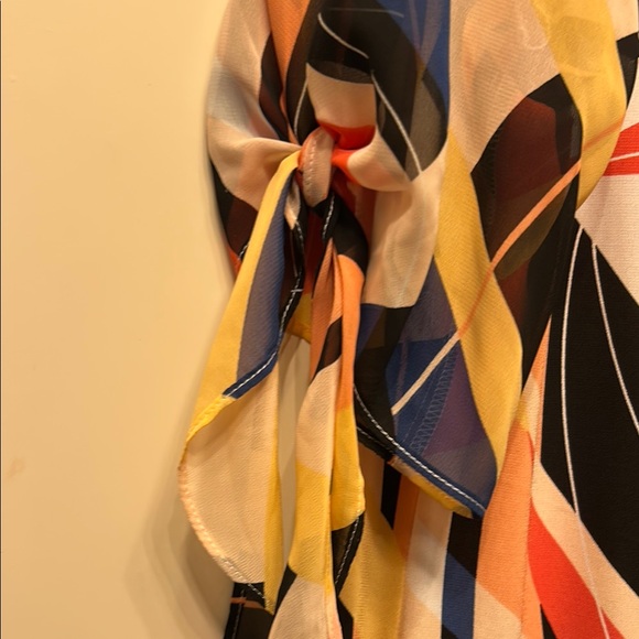 Colorful Abstract Dress - Picture 2 of 4